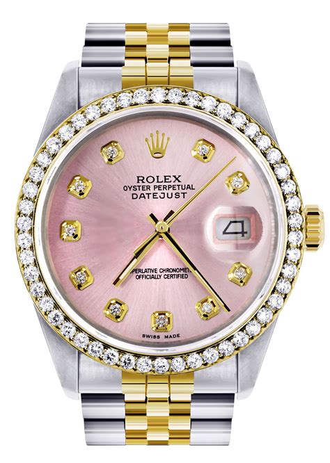 ladies pink gold rolex watch|18k gold ladies rolex watch.